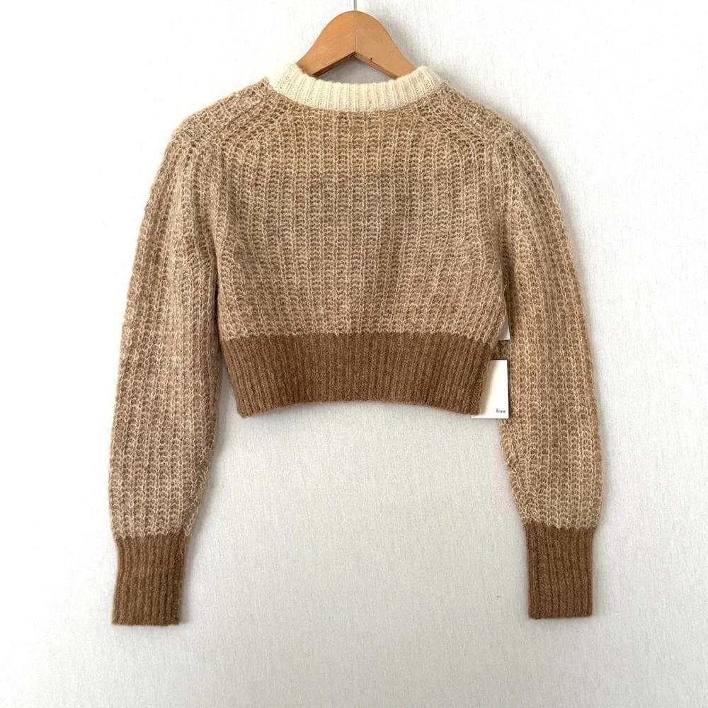 Aritzia Wilfred Free Laney Cropped Sweater - Picture 3 of 8